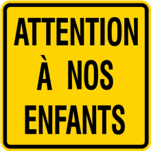 Attention à nos enfants