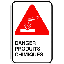 Danger produits chimiques