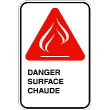 Danger surface chaude