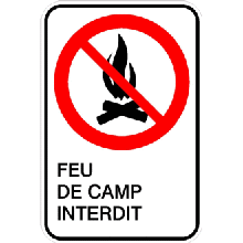 Feu de camp interdit