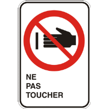 Ne pas toucher