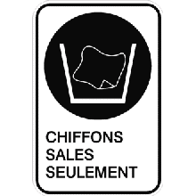 Chiffons sales seulement