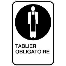 Tablier obligatoire