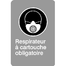 Respirateur à cartouche obligatoire - Normes CSA
