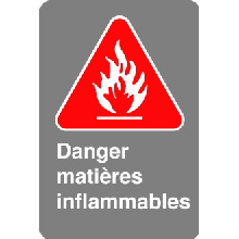 Danger matières inflammables - Normes CSA