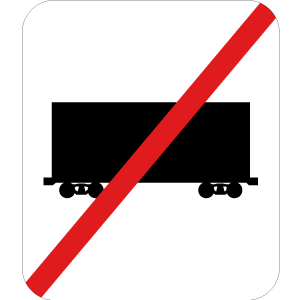 Wagons interdits