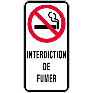Interdiction de fumer