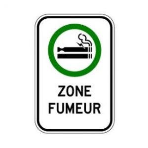 Zone fumeur