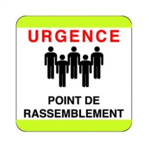 Urgence point de rassemblement