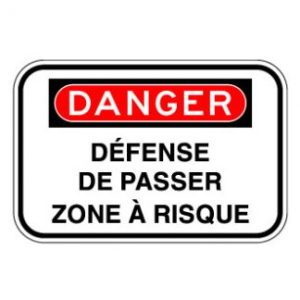 Défense de passer