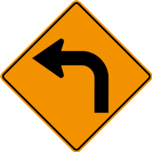 SHARP CURVE LEFT
