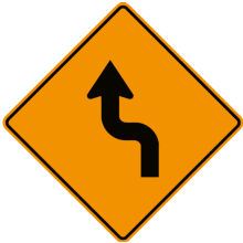 SHARP REVERSE CURVE LEFT