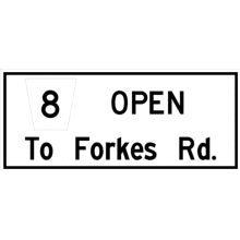 NEW ROADWAY OPEN