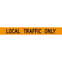 LOCAL TRAFFIC ONLY Tab