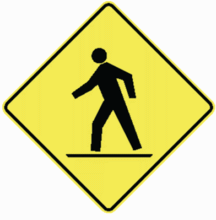 PEDESTRIANS AHEAD
