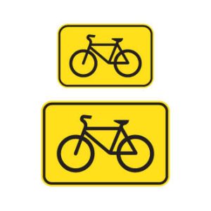 Panonceau de bicyclette