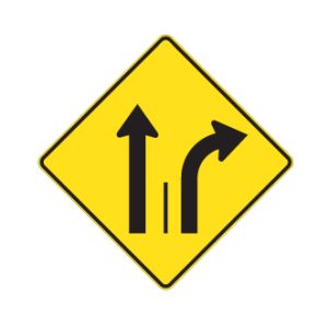 Signal avancé de direction des voies