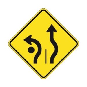 Signal avancé de direction des voies