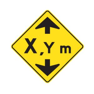 Signal avancé de limitation de hauteur