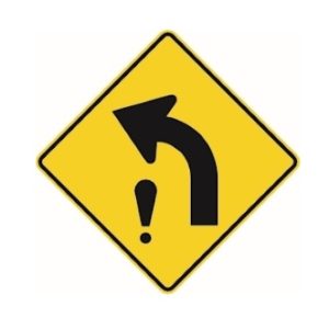 Visibilité restreinte dans une courbe horizontale