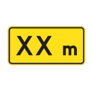 Panonceau de distance