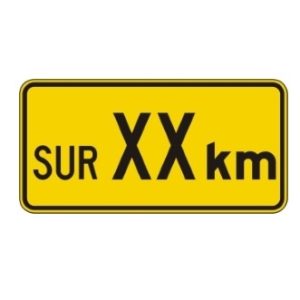 Panonceau d'étendue