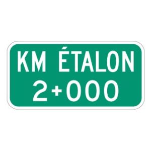 Km étalon 2+000