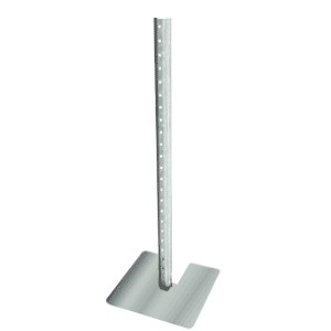 Pied de balise de 84 po. avec base de 16" x 16" non peint