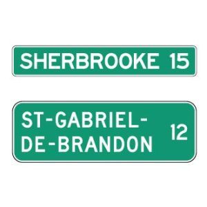 Rappel de distance de municipalité