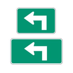 Panonceau de direction