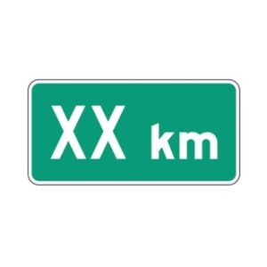 Panonceau de distance