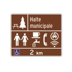 Halte routière municipale