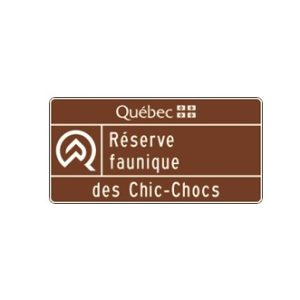 Entrée d'une réserve faunique