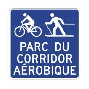 Acheminement vers un itinéraire cyclable hors route