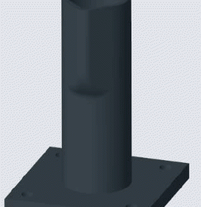 Manchon à petite plaque