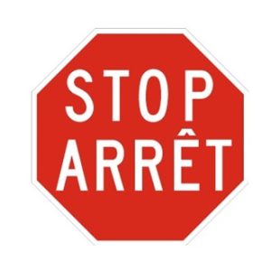 Stop Arrêt