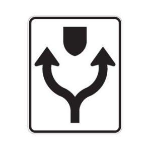 Contournement d'obstacle par la gauche ou par la droite