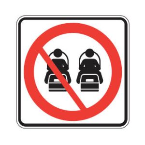 Interdiction de dépasser