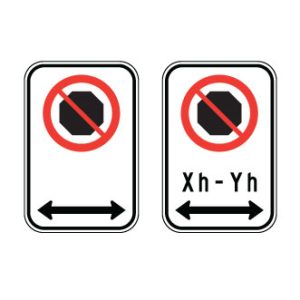 Arrêt interdit des 2 côtés