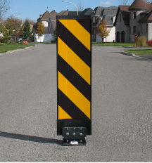 Balise PED-ZONE pour réduction de vitesse Jaune