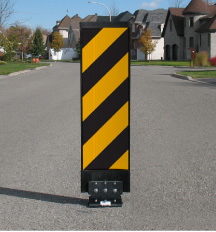 Balise PED-ZONE pour réduction de vitesse Jaune