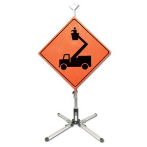 Quadraflex stand for 750 x 750mm signs