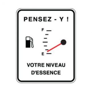 Niveau d'essence