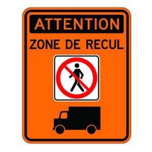 Zone de recul