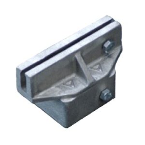 Adaptateur Nom de rue sur poteau carré 2"