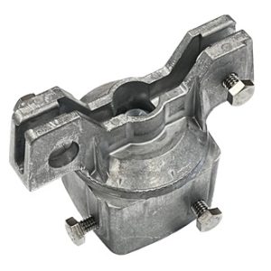 Adaptateur SYCA Nom de rue sur pot. carré 2'', avec coche