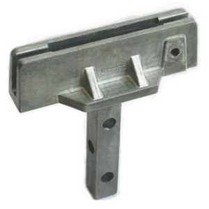 Adaptateur en T nom de rue poteau en U avec coche