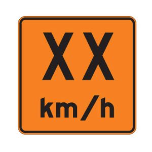 Vitesse recommandée